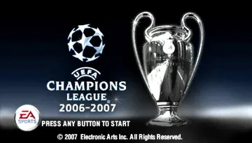 UEFA Champions League 2006-2007 (GE) screen shot title